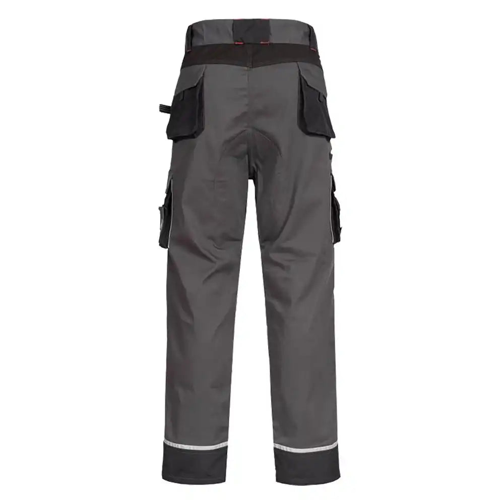 Nitras Motion TEX PRO FX Bundhose – grau/schwarz