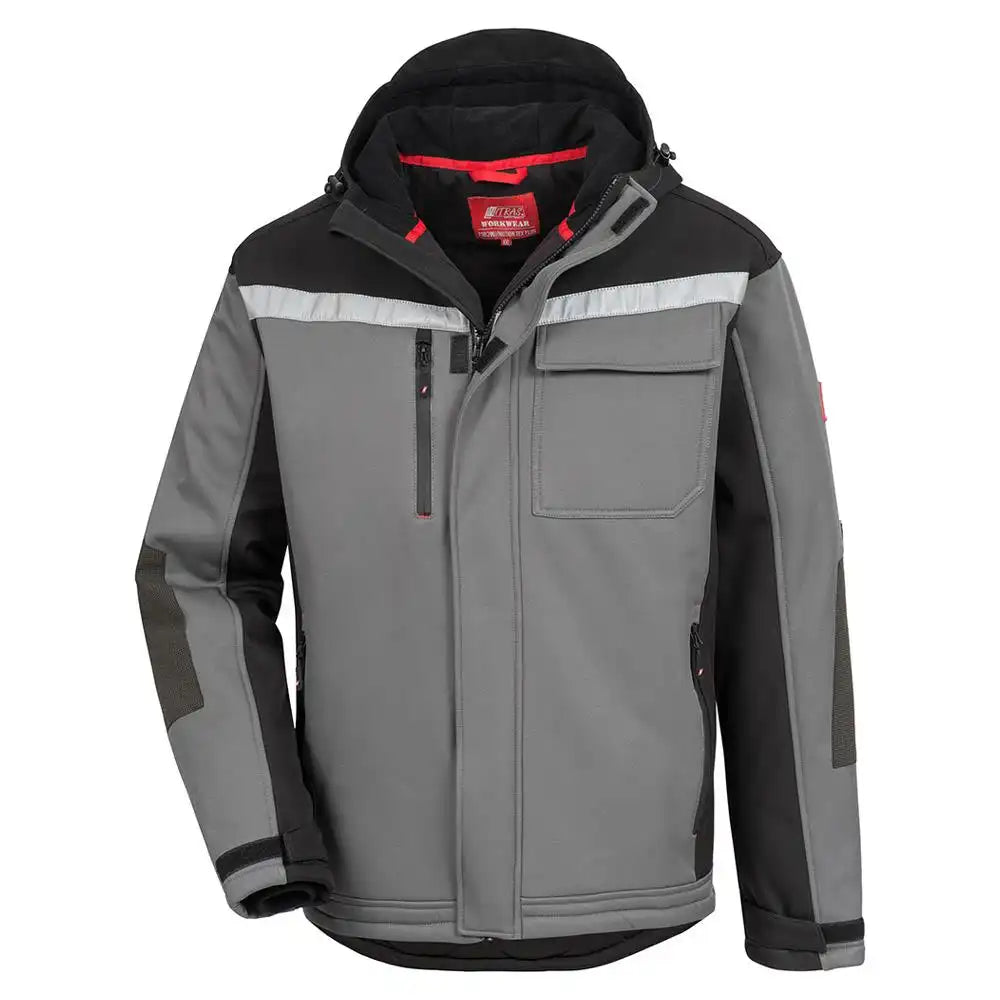 Nitras Motion TEX Plus Winter-Softshelljacke – grau