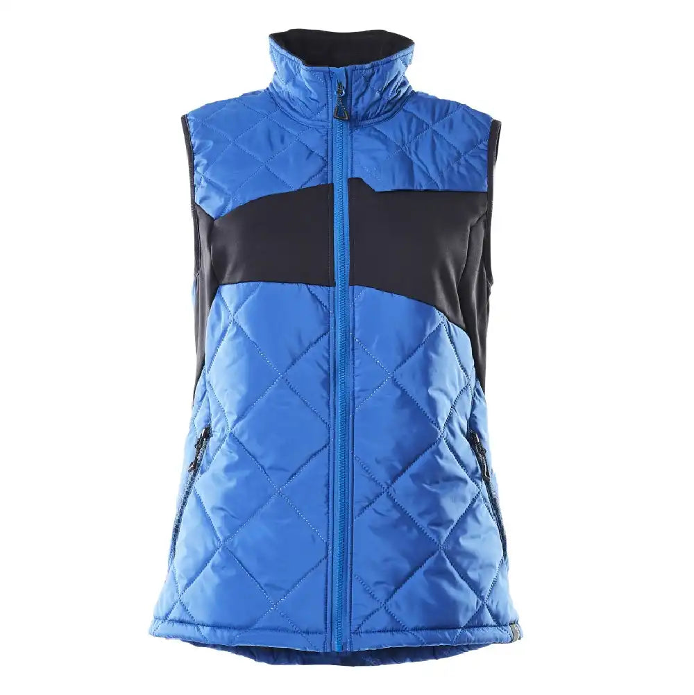 Mascot Damen mit Climascot Accelerate Steppweste – azurblau/schwarzblau
