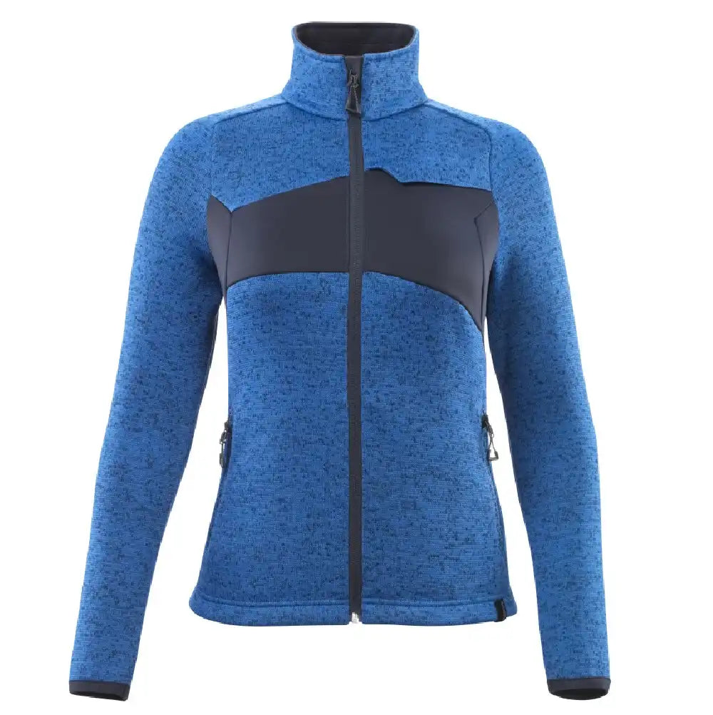 Mascot Damen Accelerate Strickjacke – azurblau/schwarzblau