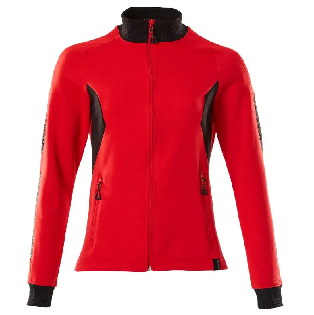 Mascot Damen Accelerate Sweatjacke – verkehrsrot/schwarz