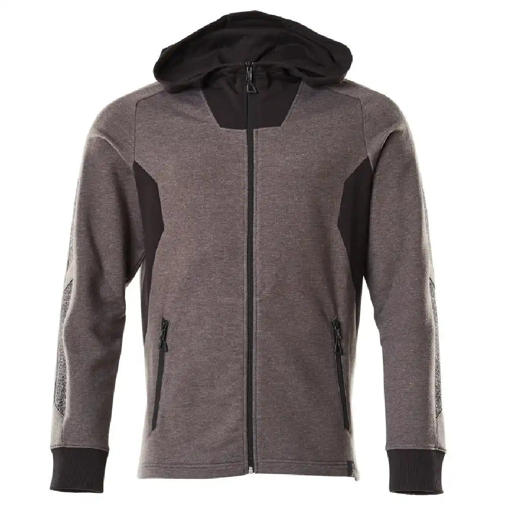 Mascot Accelerate Kapuzen-Sweatjacke – dunkelanthrazit/schwarz