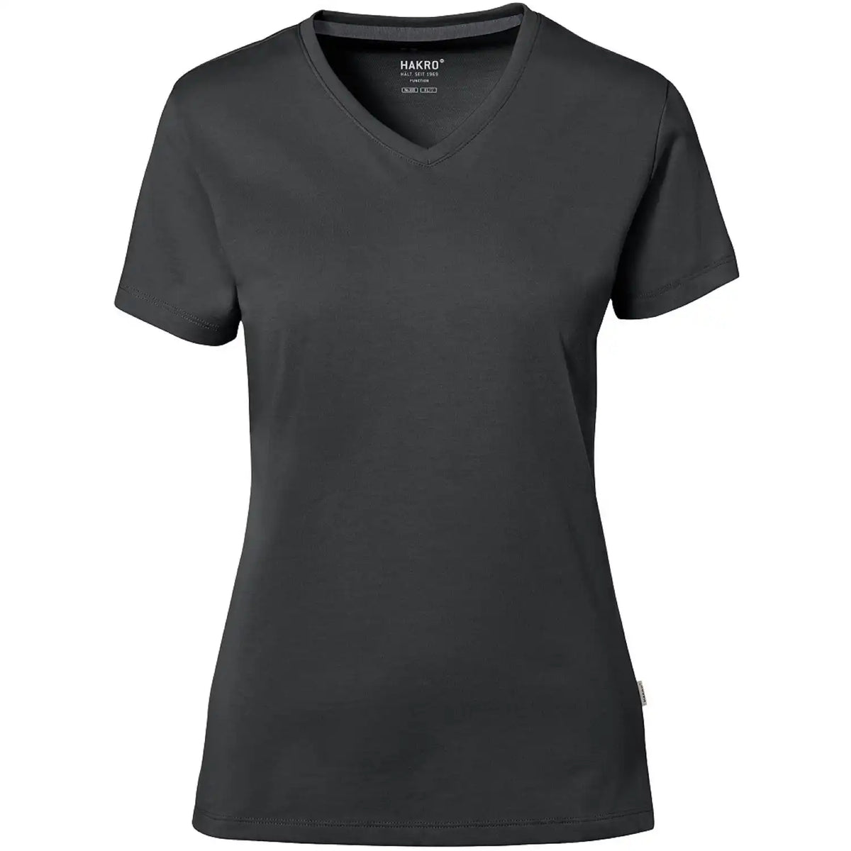 Hakro Damen COTTON-TEC 169 T-Shirt – anthrazit