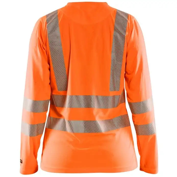 Blåkläder Damen 3485 Warnschutz Langarmshirt – orange