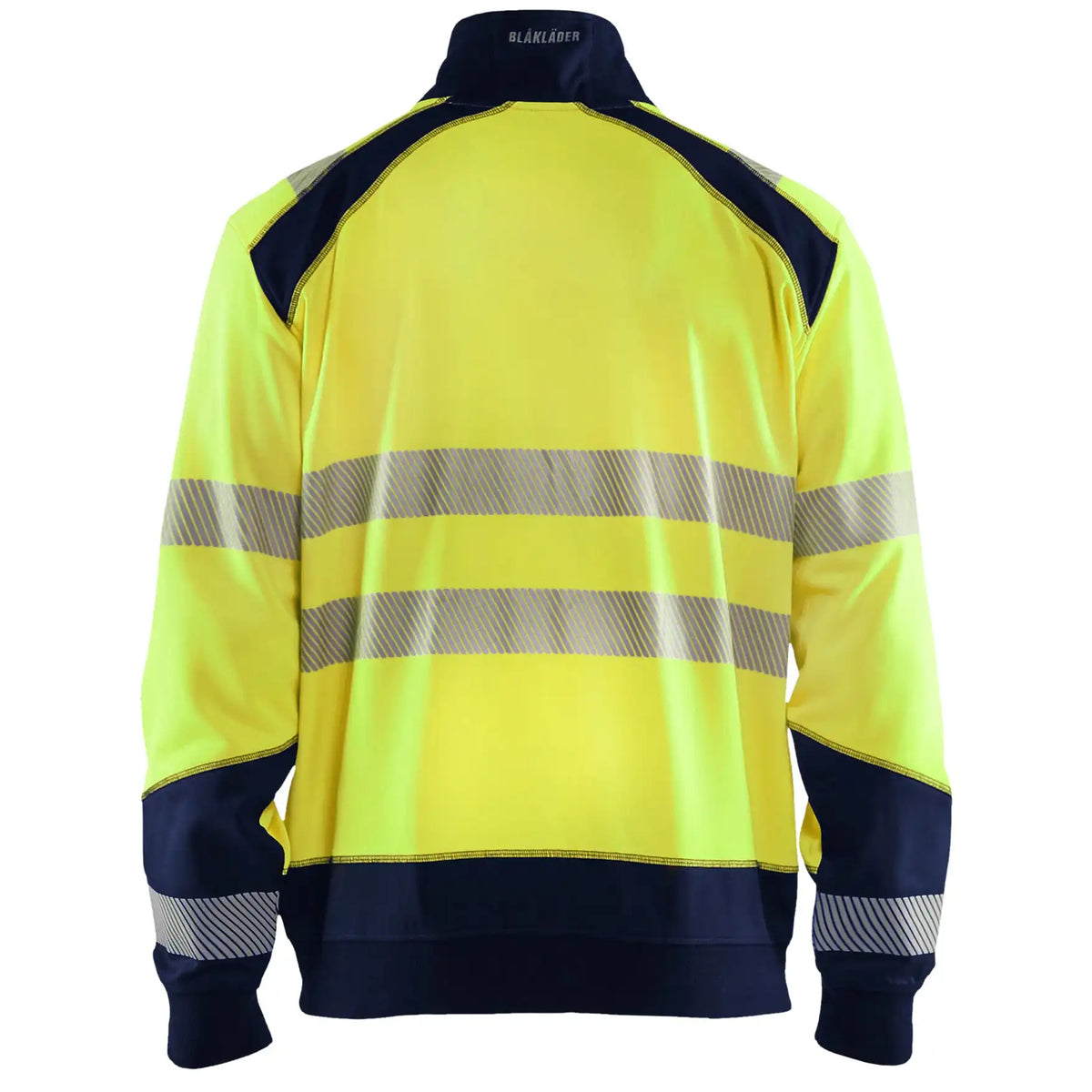 Blåkläder 3558 Warnschutz Sweatjacke – gelb/marine