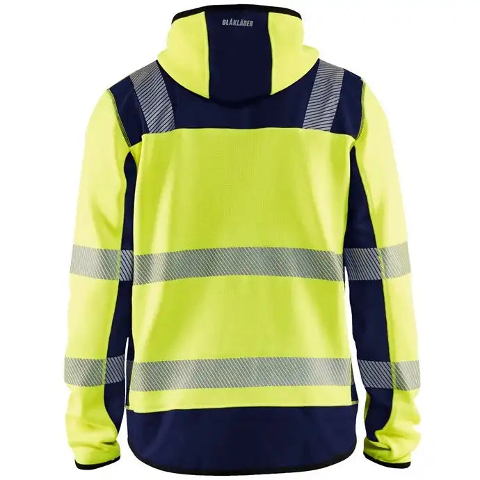 Blåkläder 4923 Warnschutz Strickjacke – gelb/schwarz
