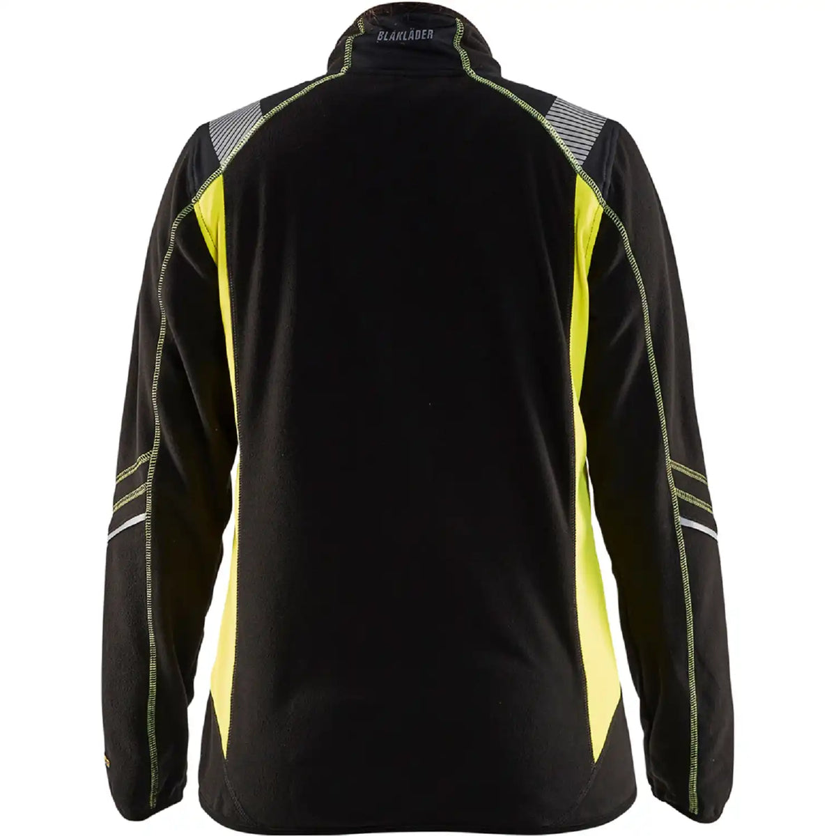 Blåkläder Damen 4973 Microfleece Jacke – schwarz/gelb