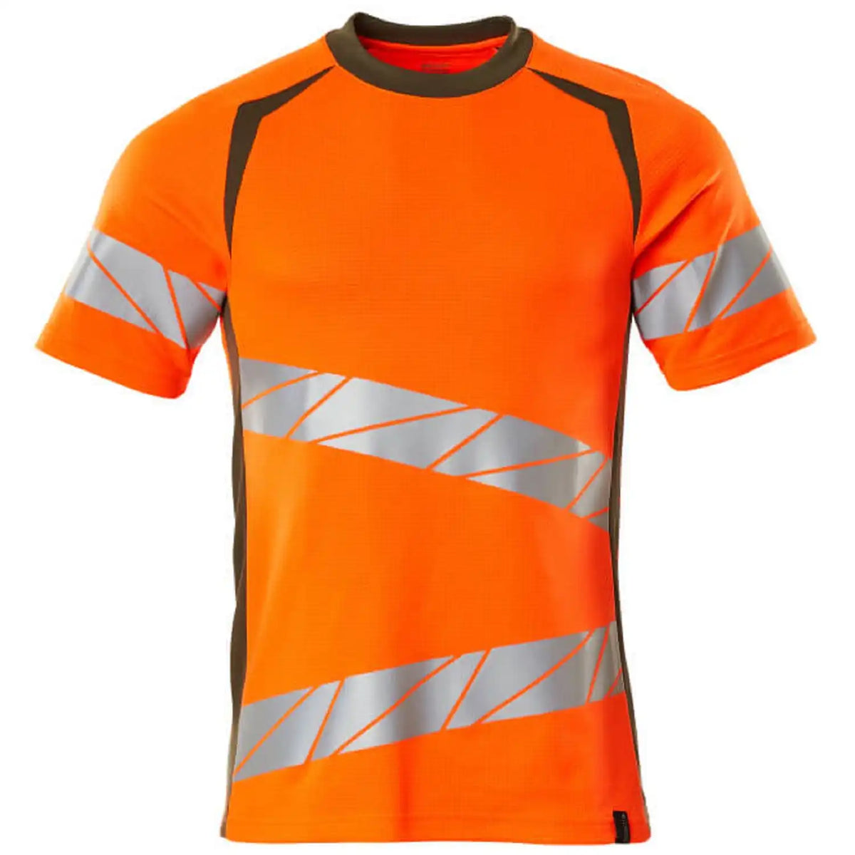 Mascot Accelerate Safe Warnschutz T-Shirt 19082-771 – orange/moosgrün