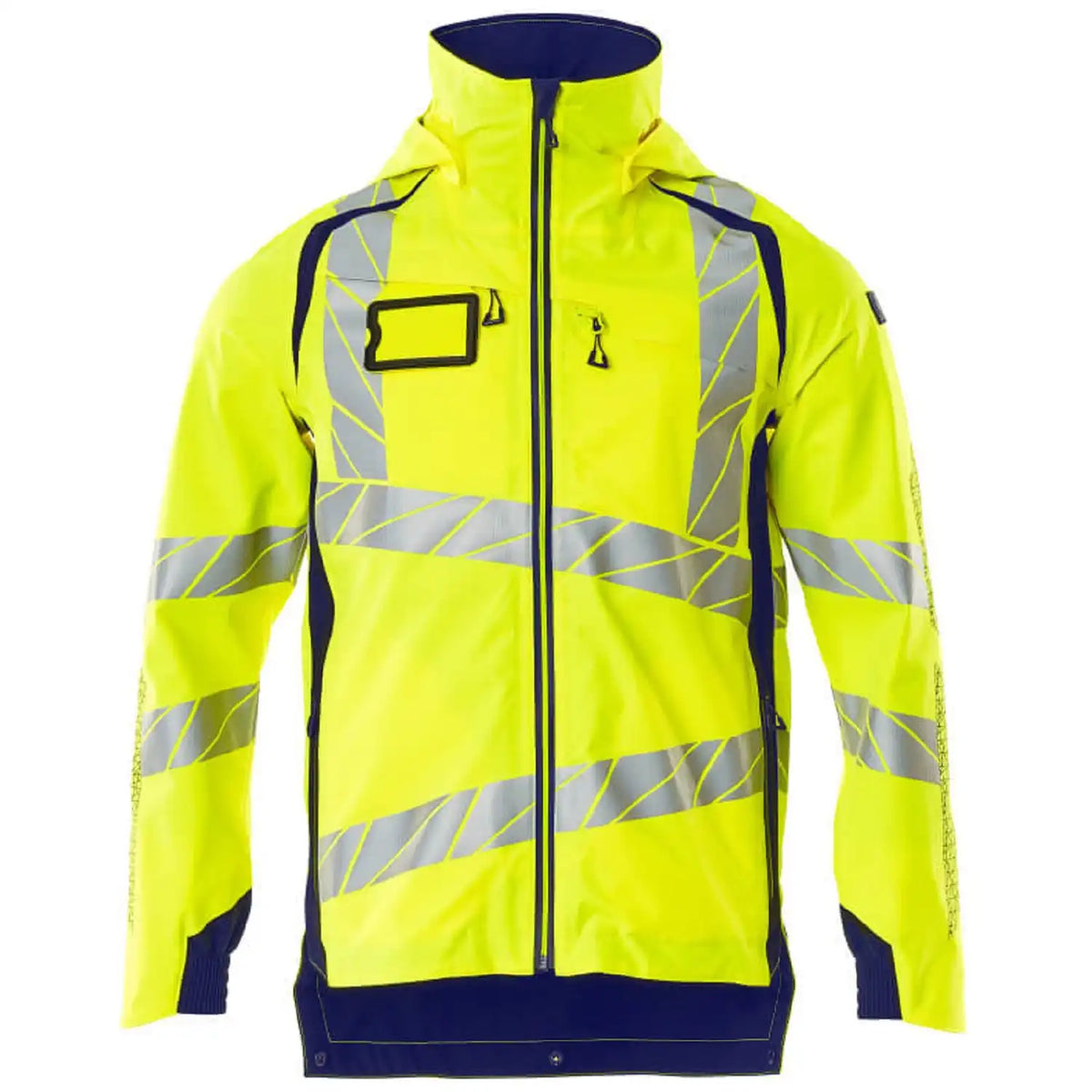 Mascot Accelerate Safe Warnschutz Regenjacke – gelb/schwarzblau