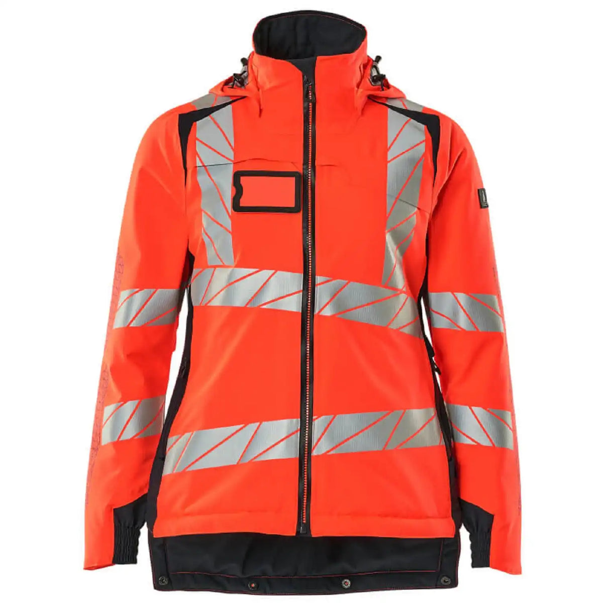Mascot Damen Accelerate Safe Masco Warnschutz Winterjacke – rot/schwarzblau