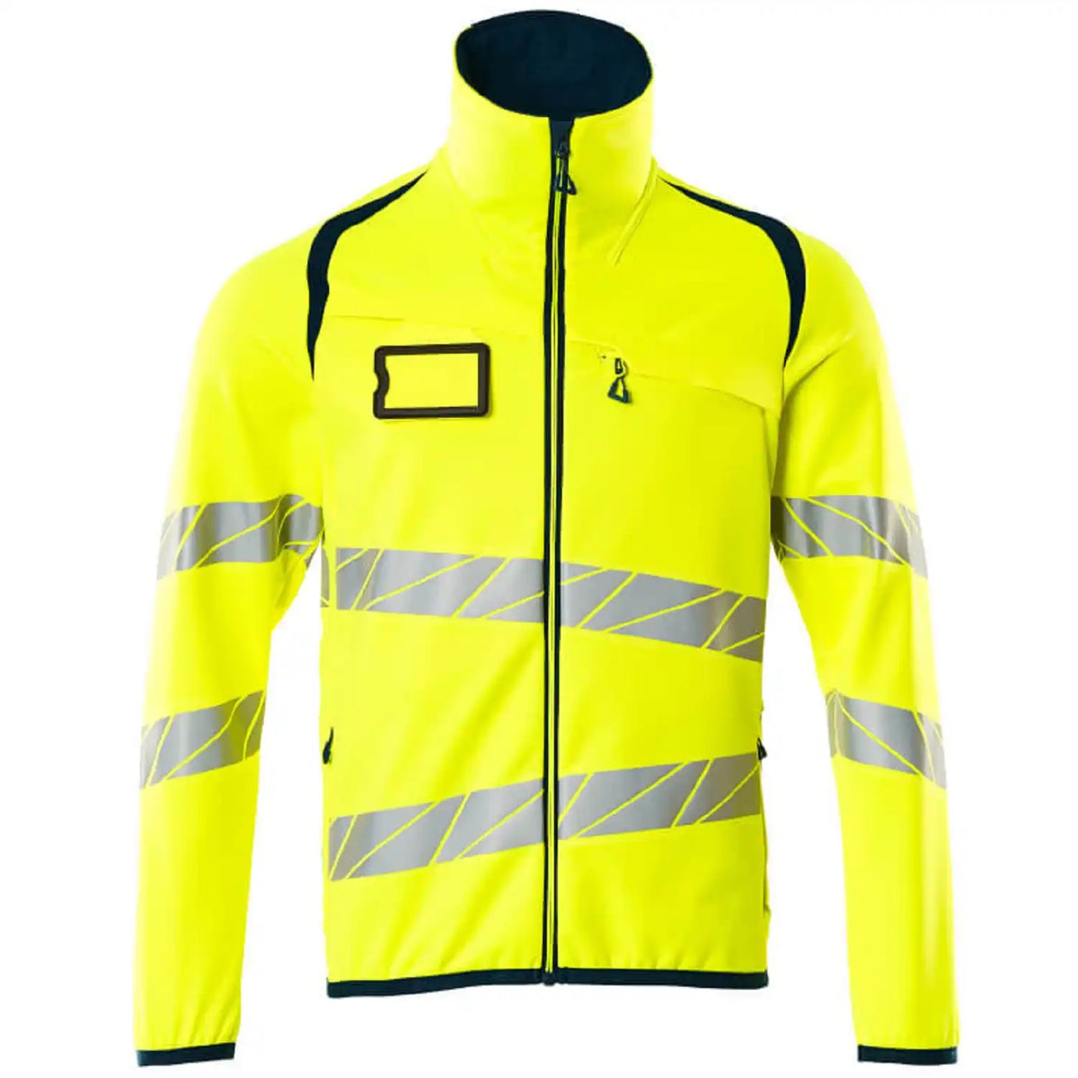 Mascot Accelerate Safe Warnschutz Fleecejacke – gelb/schwarzblau