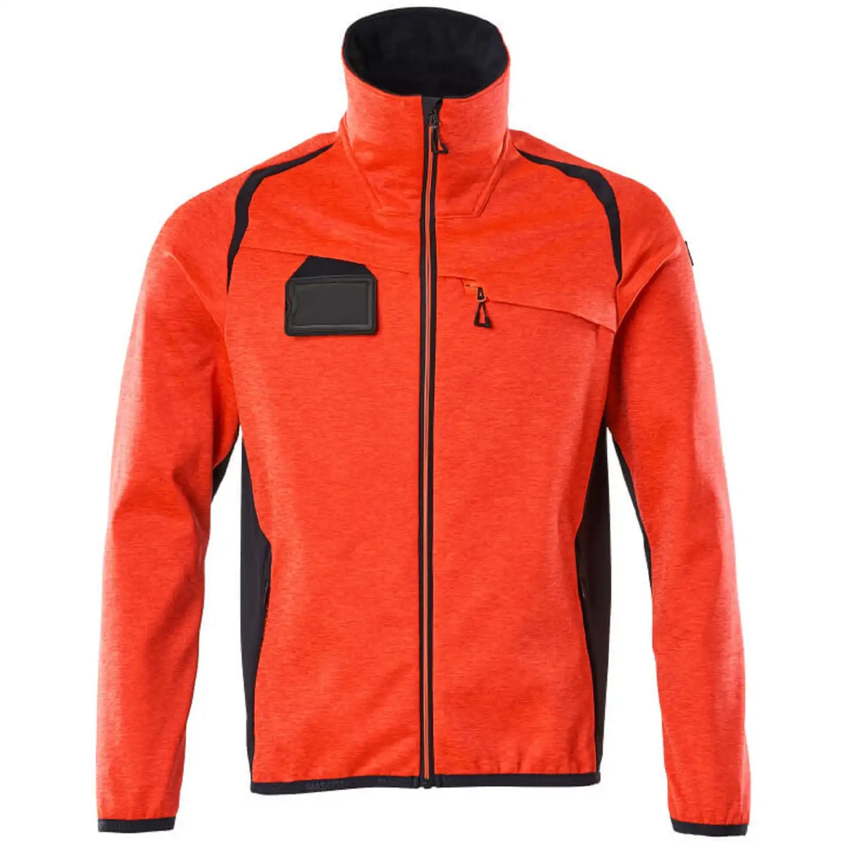 Mascot Accelerate Safe Fleecejacke – rot/schwarzblau