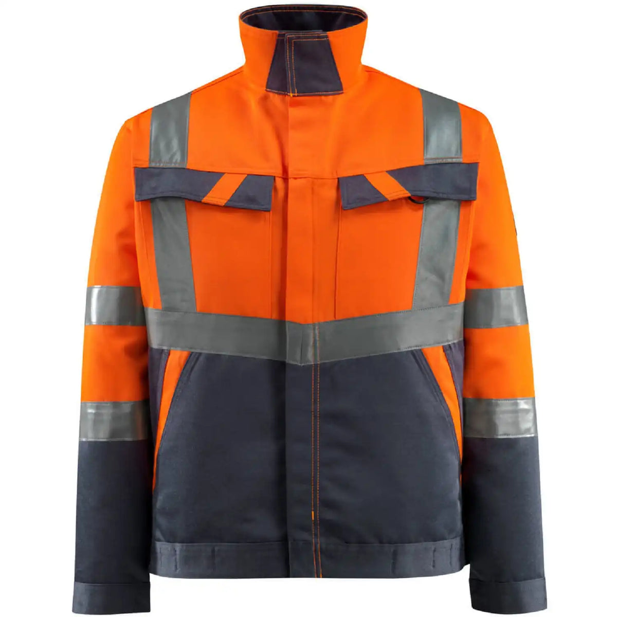 Mascot Forster Safe Light Warnschutzjacke – orange/schwarzblau