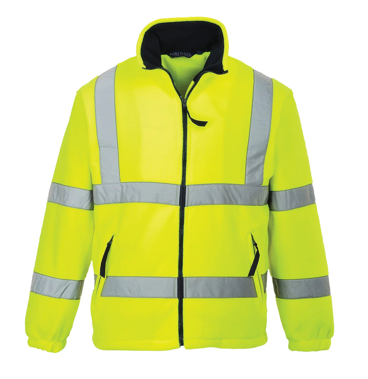 Portwest Mesh-Futter F300 Warnschutz Fleecejacke – gelb