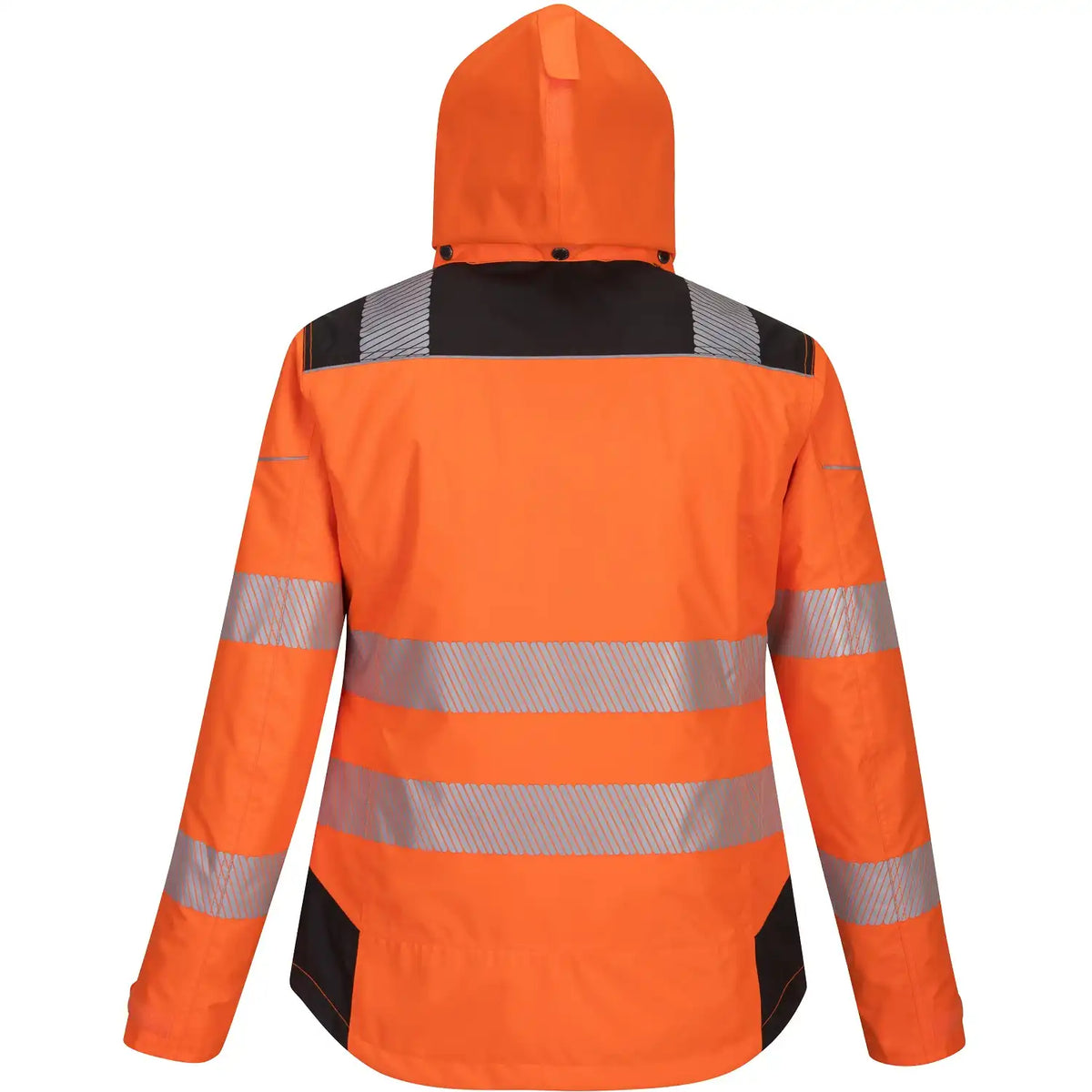 Portwest Damen PW382 PW3 Warnschutz Winterjacke – orange/schwarz