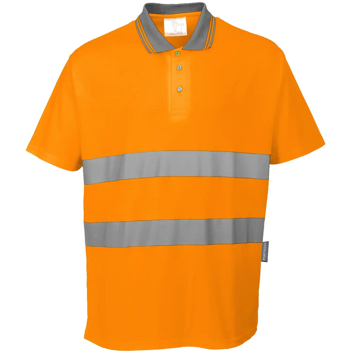 Portwest S171 Komfort Warnschutz Polo-Shirt – orange