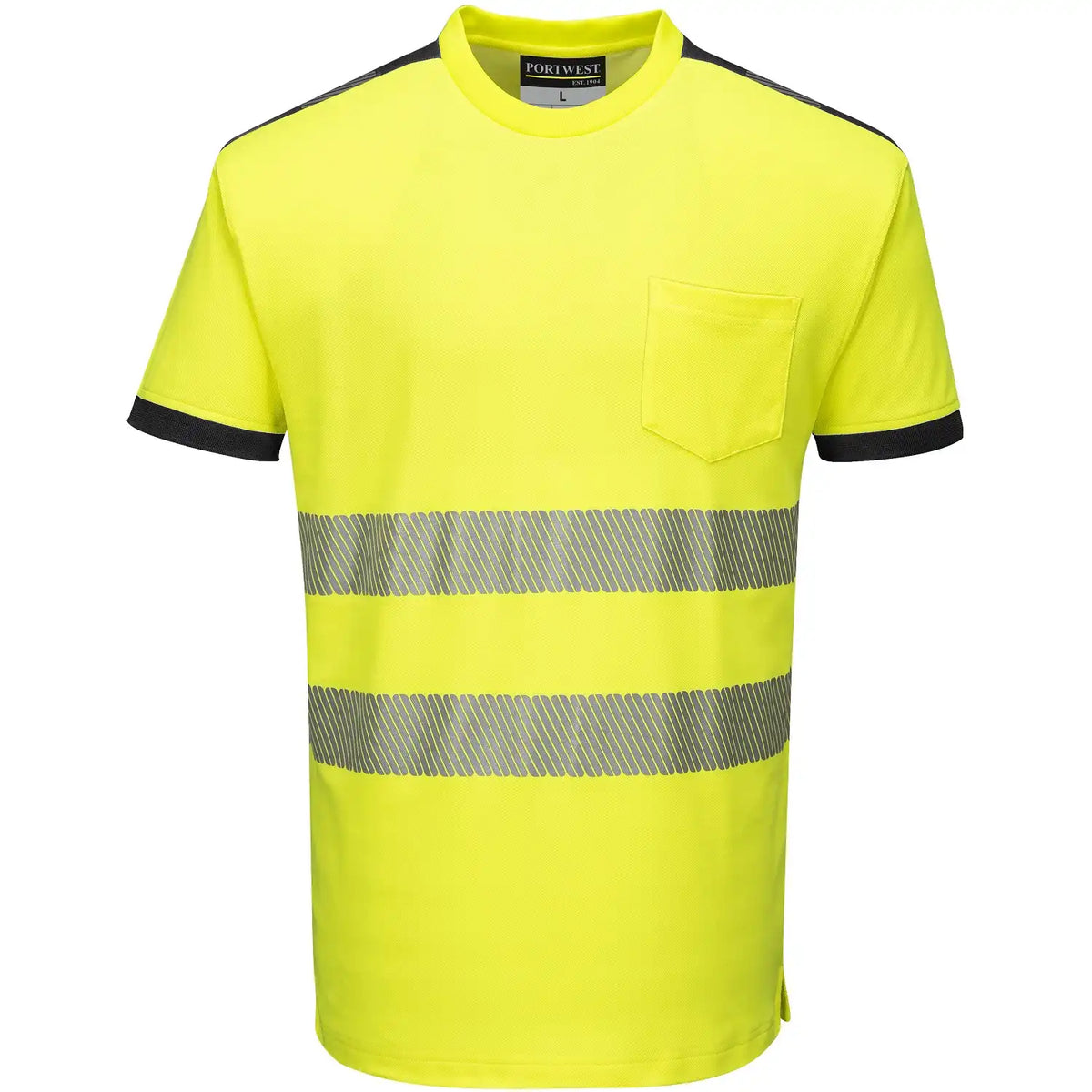 Portwest T181 PW3 Warnschutz T-Shirt – gelb/schwarz