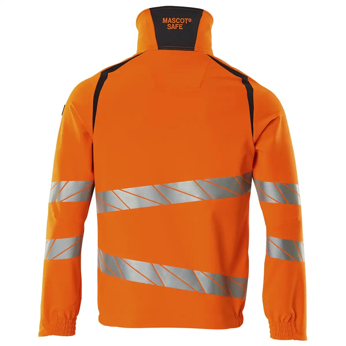 Mascot 19009 Warnschutz Stretch-Bundjacke – orange/schwarzblau