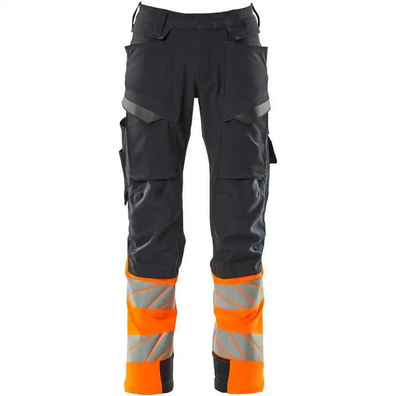 Mascot Accelerate Safe Warnschutz Bundhose Kl.1 19179-511 – schwarzblau/orange