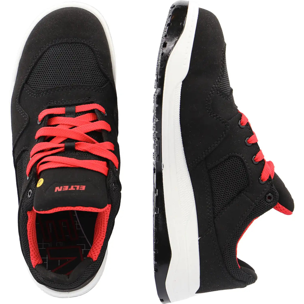 Elten Lakers Lowesd S1P Sicherheitshalbschuh schwarz – schwarz