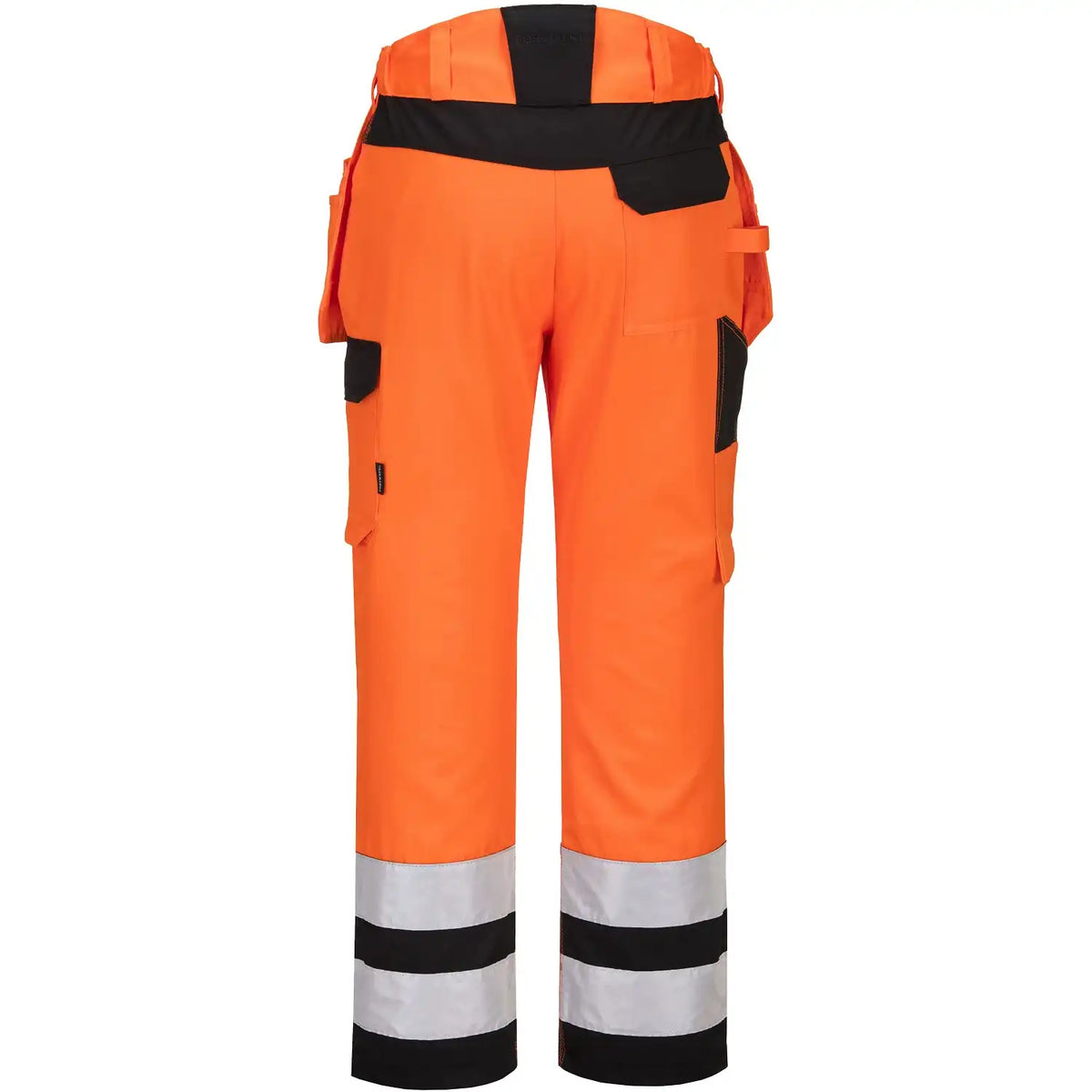 Portwest PW242 PW2 Warnschutz Handwerkerhose – orange/schwarz