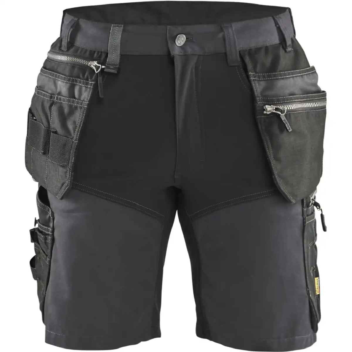Blåkläder 1598 Handwerker-Shorts – grau/schwarz