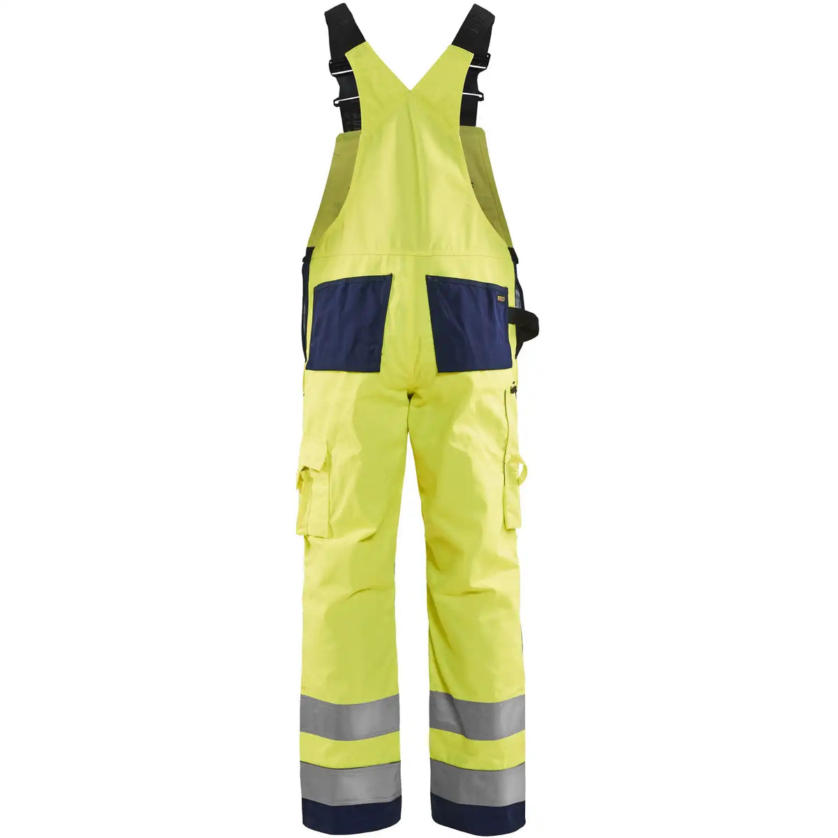 Blåkläder 2660 Warnschutz Latzhose – gelb/marine