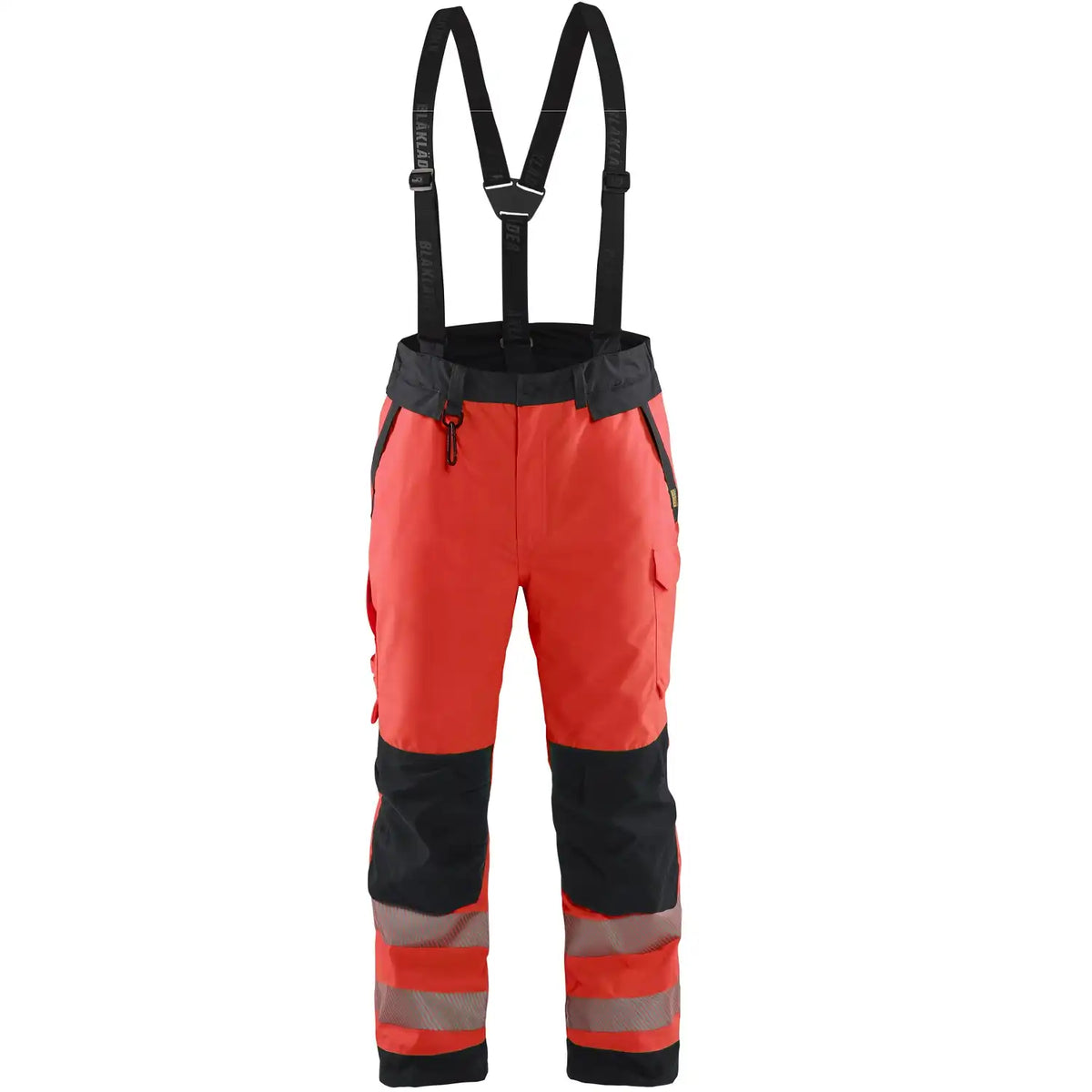 Blåkläder 1875 Warnschutz Winterhose – rot/schwarz