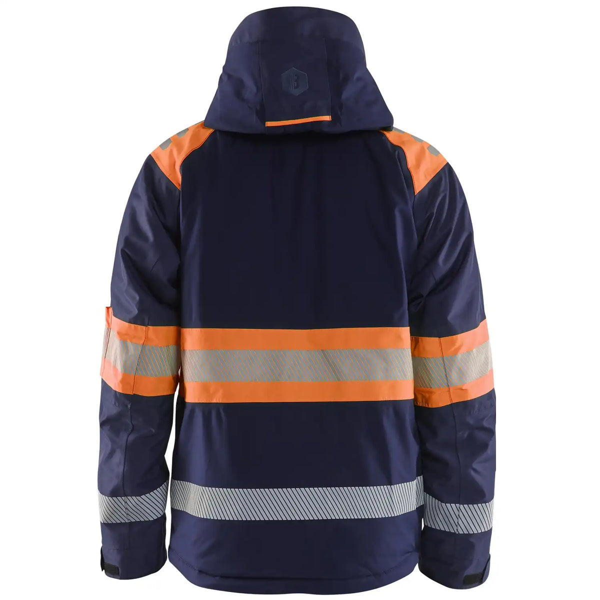 Blåkläder 4480 Warnschutz Winterjacke Kl. 1 – marine/orange