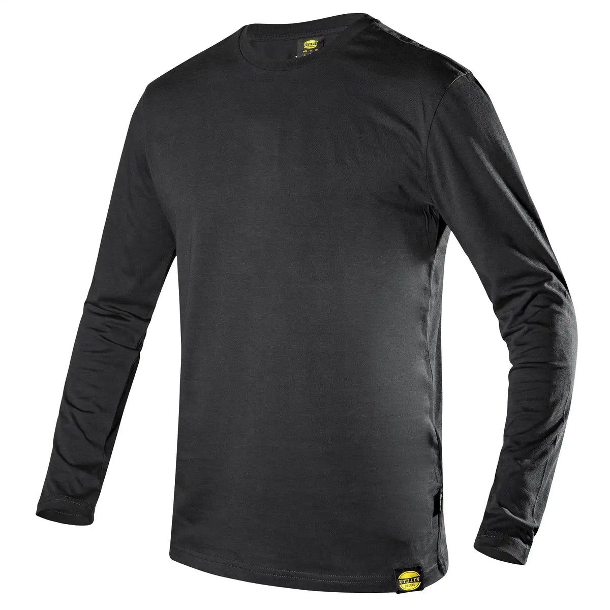 Diadora ML Mono Organic Gots Langarmshirt – schwarz