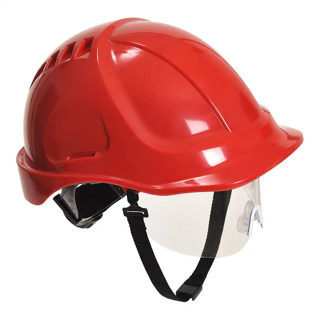 Portwest Schutzhelm mit Visier Endurance Plus PW54 – rot