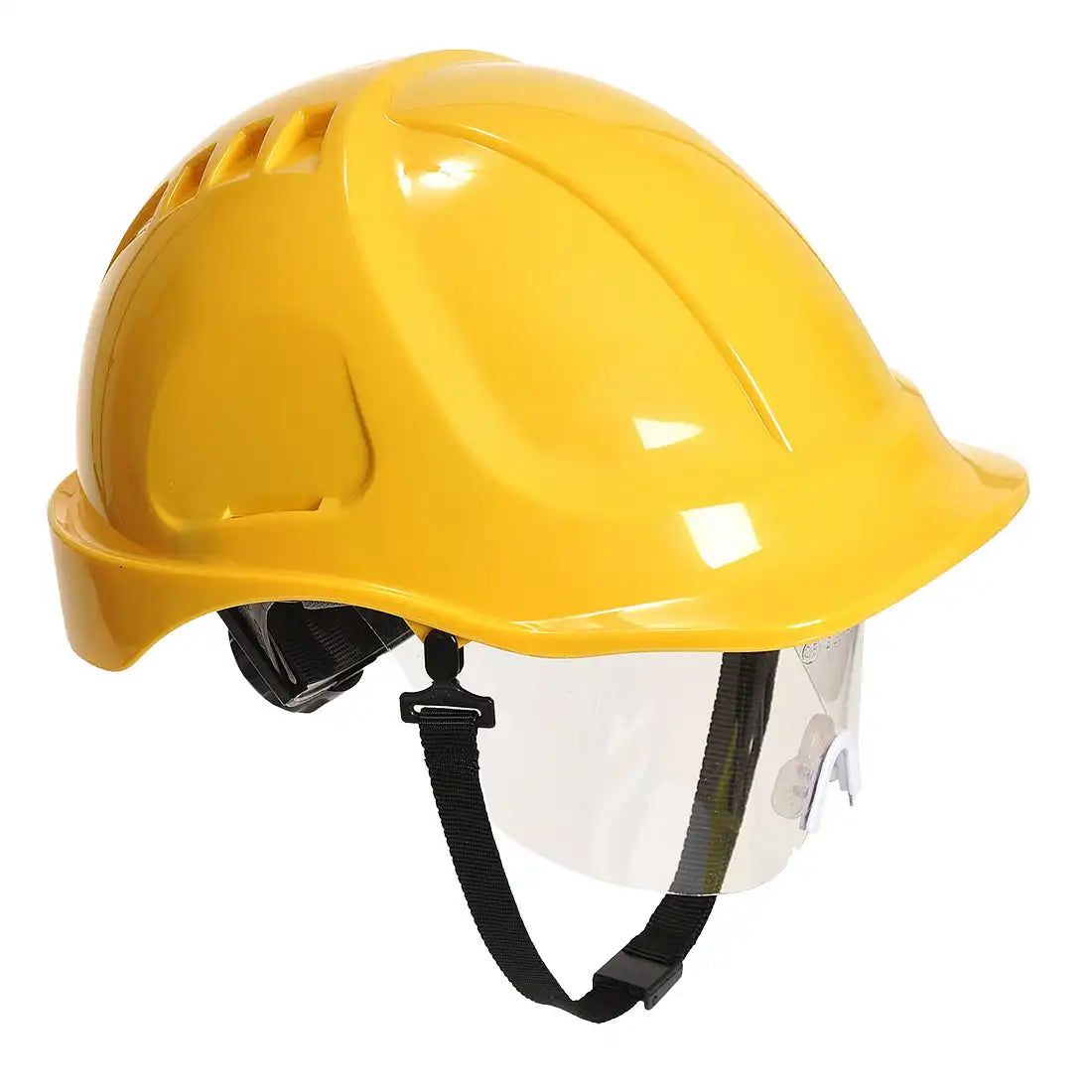 Portwest Schutzhelm mit Visier Endurance Plus PW54 – gelb