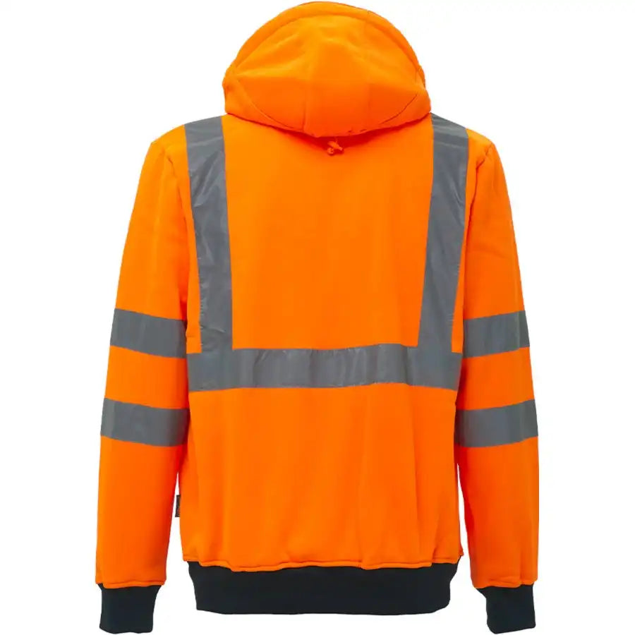 U-Power Melody Warnschutz Kapuzen-Sweatjacke – orange