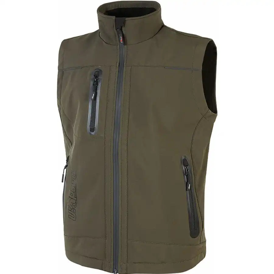 U-Power Universe Future Softshellweste – dark green