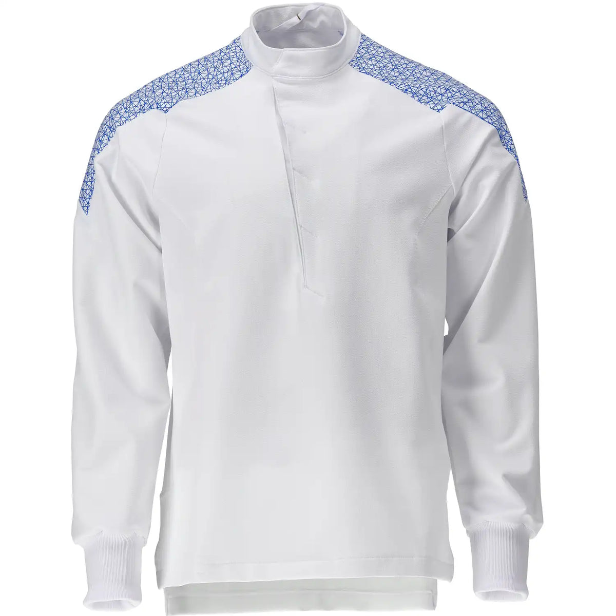 Mascot 20052-511 Food&Care Stretch Schlupfjacke – weiß/azurblau