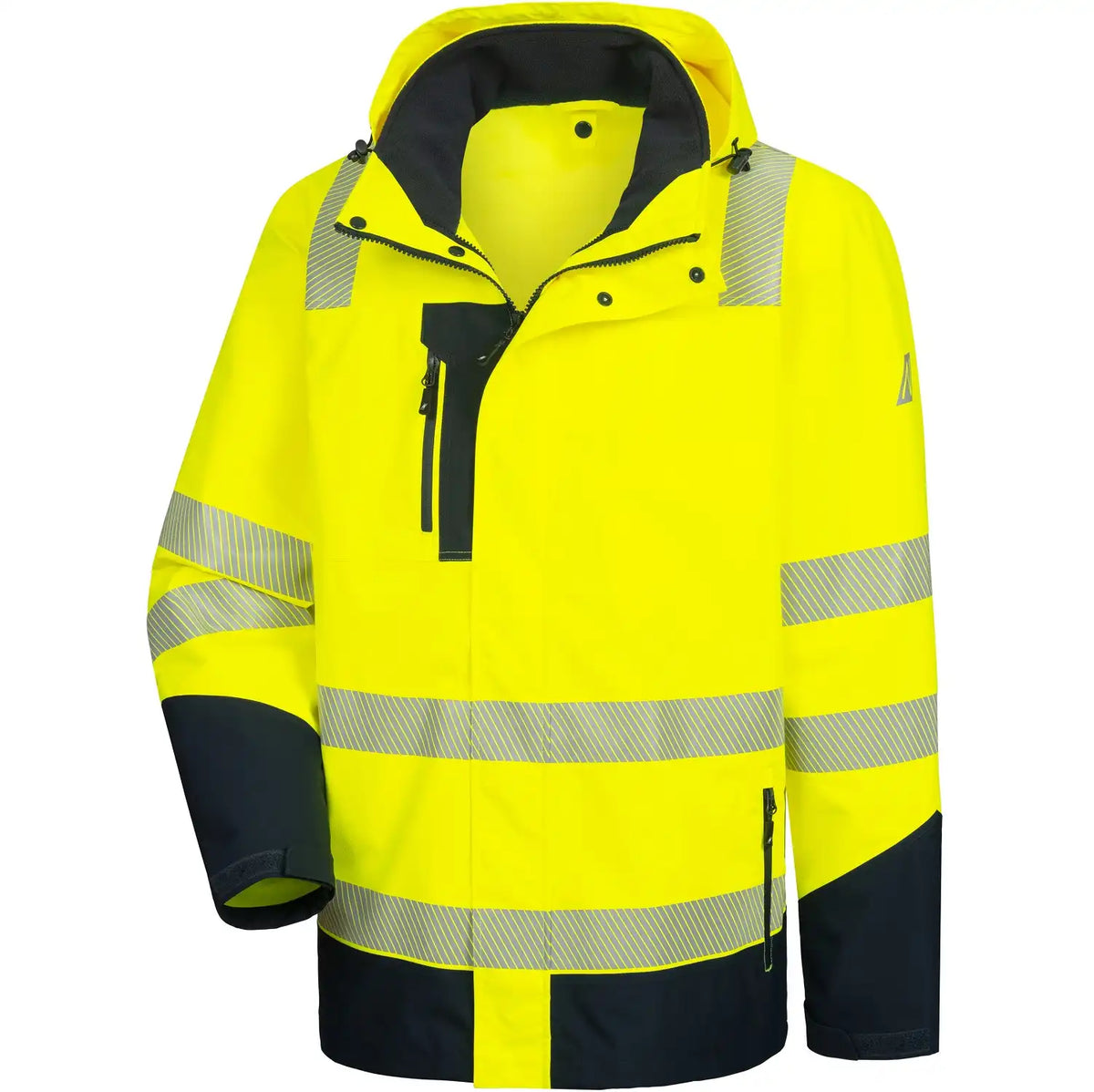 Nitras Motion TEX VIZ Plus Warnschutz Winterjacke – gelb/marine