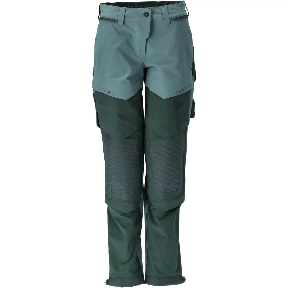 Mascot Damen 22278-605 Customized Bundhose – hell-waldgrün/waldgrün