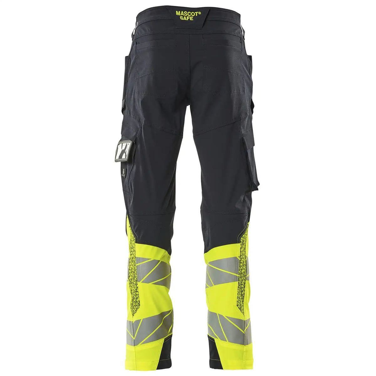 Mascot Kl.1 Accelerate Safe Warn Stretchbundhose – schwarzblau/gelb
