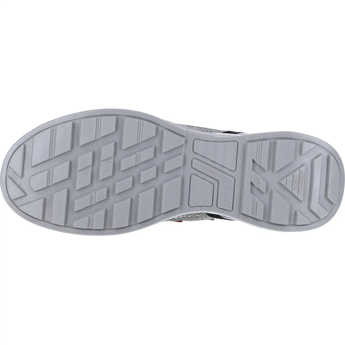 U-Power Moki Premium S1P Halbschuhe rot – grau