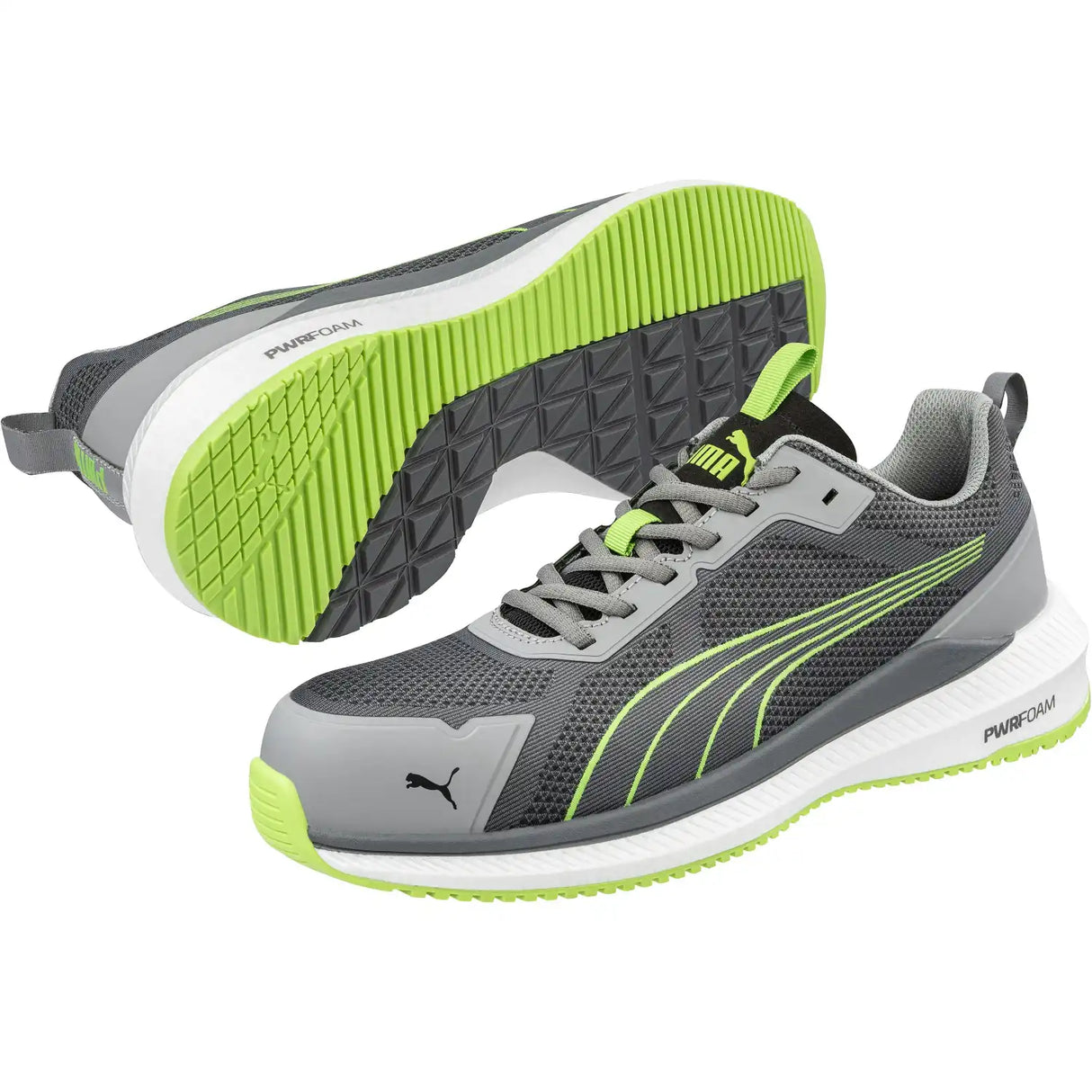 Sicherheitshalbschuhe S1PS SLIDE GREY/GREEN PUMA®
