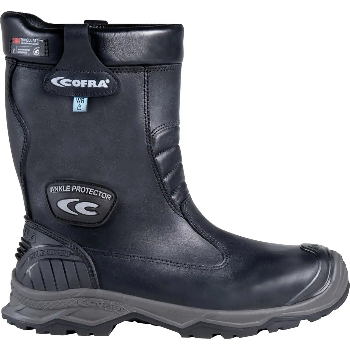 Cofra Raxalpe Trail Work S7S Winter Sicherheitsstiefel schwarz – schwarz