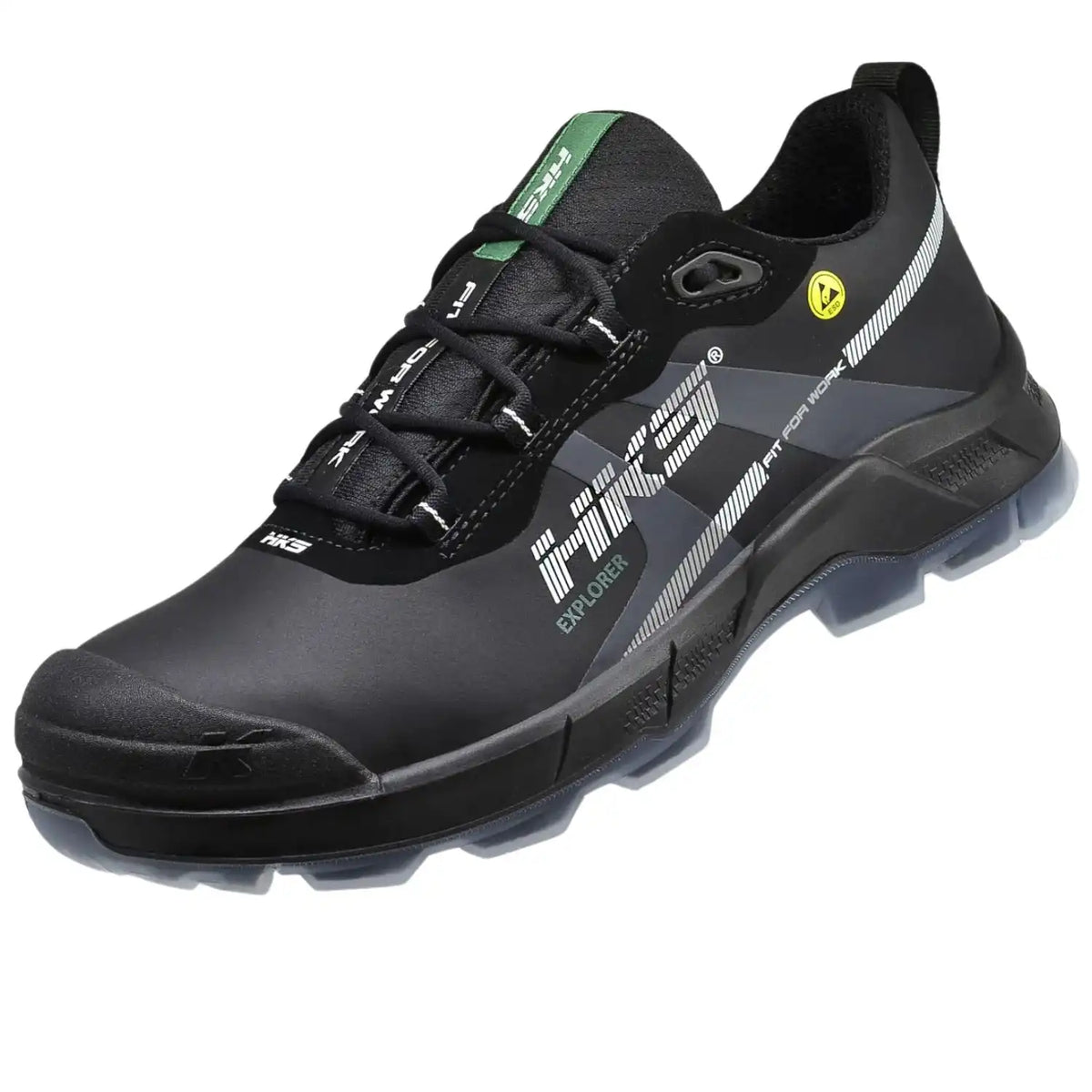 HKS Explorer S3S Sicherheitshalbschuhe grün – schwarz