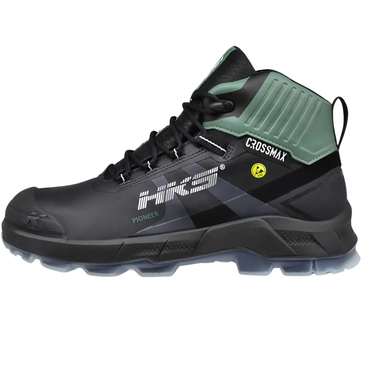 HKS Pioneer S3S Sicherheitshochschuhe schwarz – schwarz