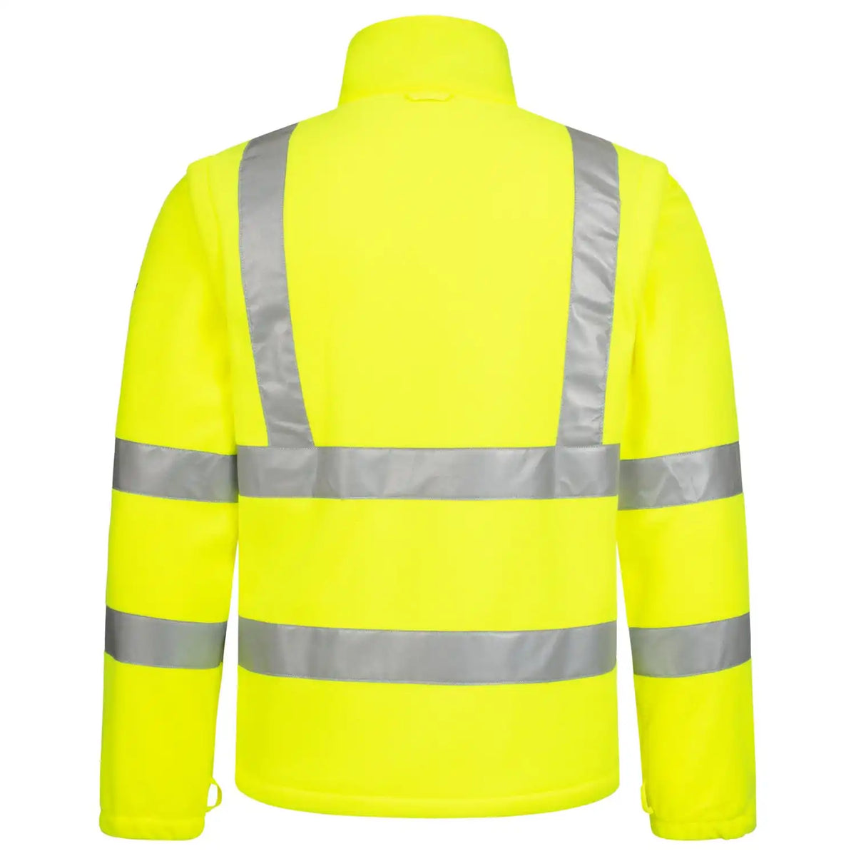 Nitras Motion TEX VIZ 7061 Warnschutz Fleeejacke – gelb