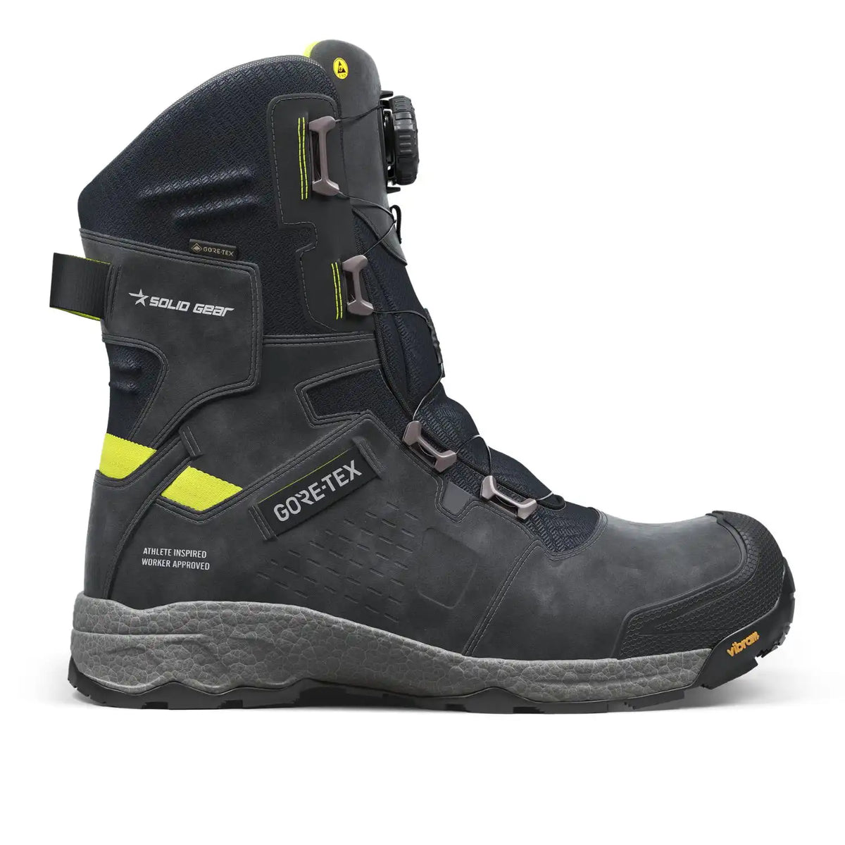 Solid Gear Vapor 3 GTX High S7S Stiefel schwarz – schwarz