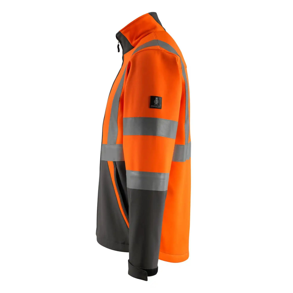 Mascot Kiama Safe Light Warn-Softshelljacke – warnorange/anthrazit