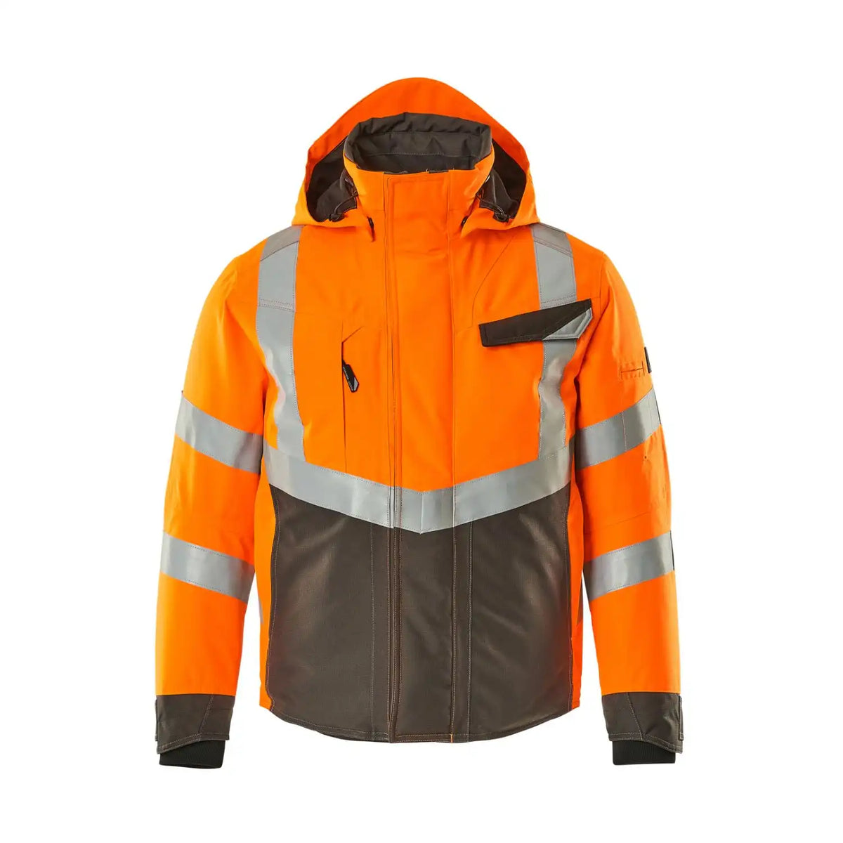 Mascot Hastings Safe Supreme zweif Warnwinterjacke – warnorange/anthrazit