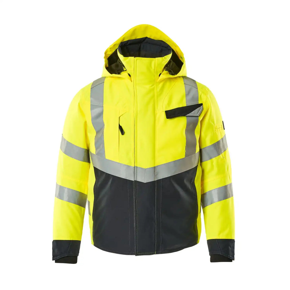 Mascot Hastings Safe Supreme zweif Warnwinterjacke – gelb/schwarzblau