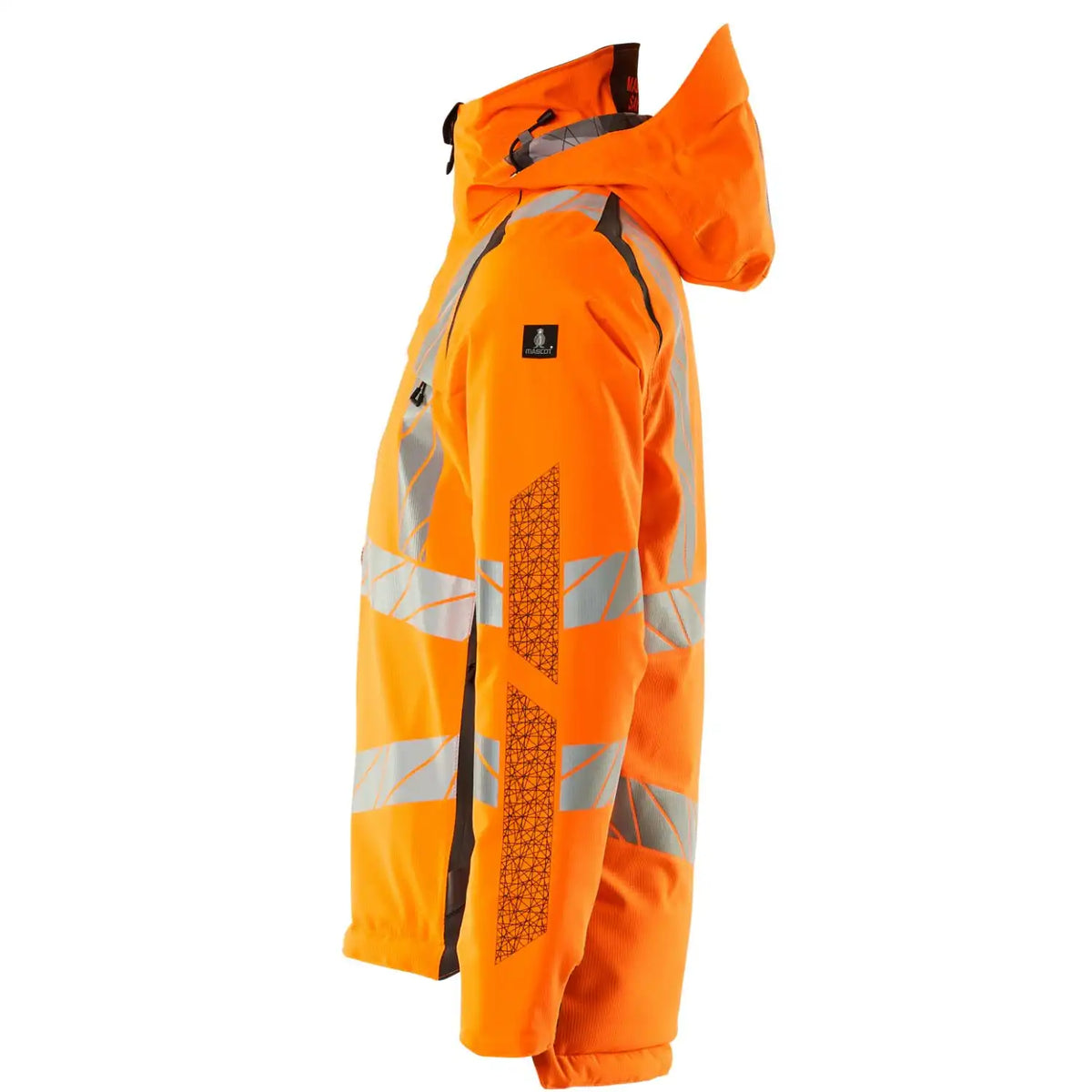 Mascot Accelerate Safe Warnschutz Winterjacke – orange/dunkelanthrazit