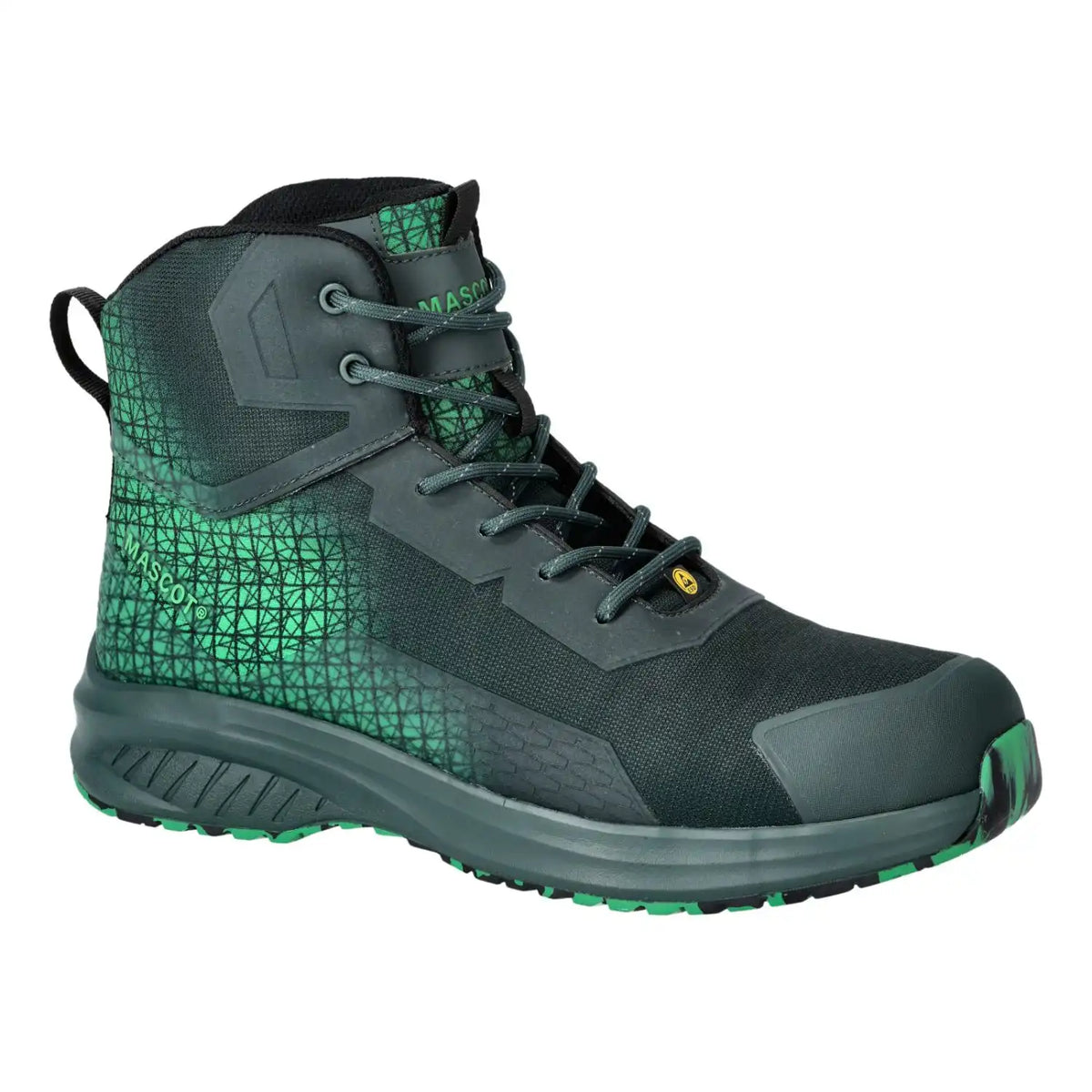 Mascot F1503-909-03333 S3S Sicherheitshochschuh grün – grün